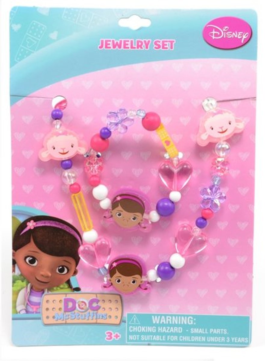 Doc McStuffins | De Speelgoed Dokter ketting en armbandset